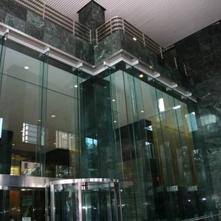 Aesthetic Design of an Office Building Entrance