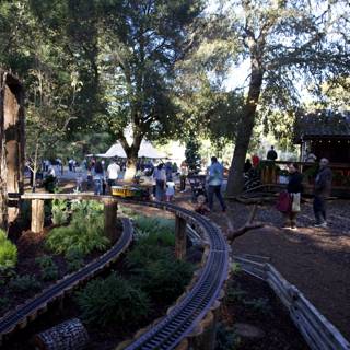 Whimsical Railway at Thistlewyck Gardens