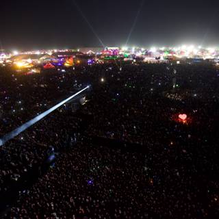 Coachella Crowd Ignites a Metropolis of Lights