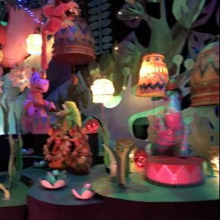 A Festive Illumination in Disneyland