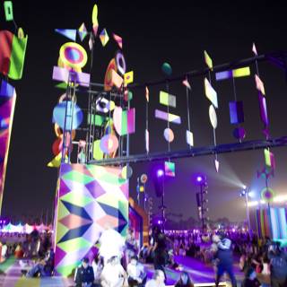 Kaleidoscope of Festivity: Coachella 2024