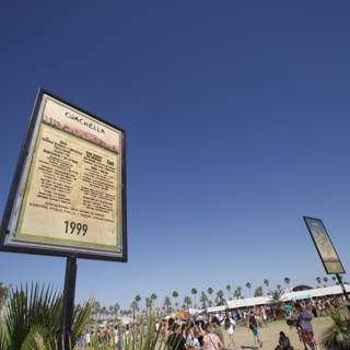 Festival Entrance Sign
