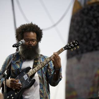 Kyp Malone Rocks the Coachella Stage with his Guitar