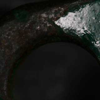 Rust and Corrosion on Metal Ring