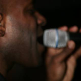The Entertainer with a Microphone