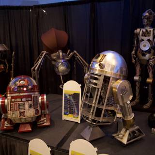 Astounding display of Star Wars robots