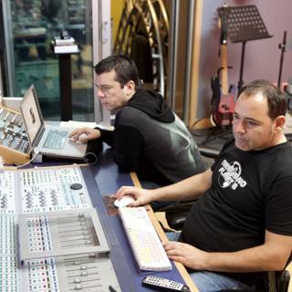 Recording Session with Crystal Method