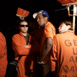 Orange Is the New Art: A Group of Prisoners in Uniform