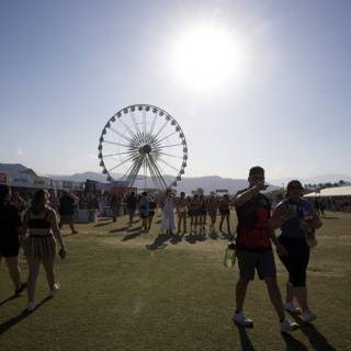 Sunlit Festival Vibes: Coachella 2024