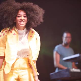 Solange's Smiling Afro
