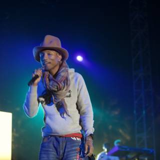 Pharrell Williams Rocks Coachella Stage