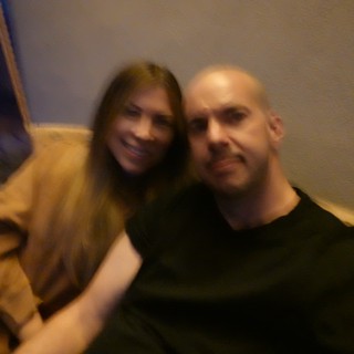 Intimate Couple Portrait on Couch