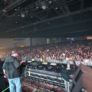 DJ Commanding Massive Crowd at Wobbleland Festival 2026