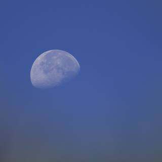 Serenity of the Daytime Moon