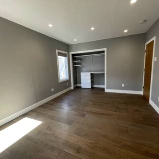 Elegant hardwood flooring in a cozy room