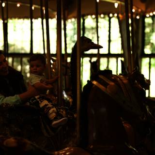 A Memory of Laughter on the Carousel