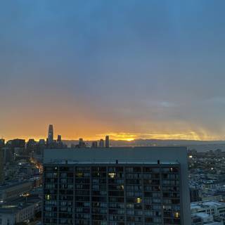 San Francisco Skyscape Sunset