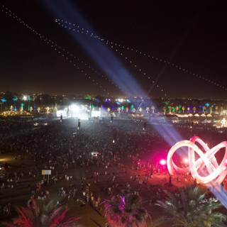 Metropolis Lights Up During Concert