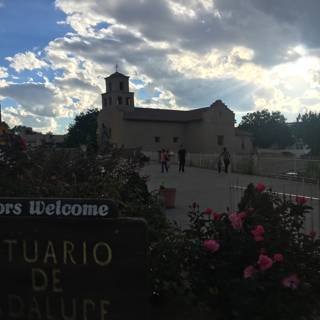 Welcoming Visitors to Santa Fe's Sky Fortress Chapel