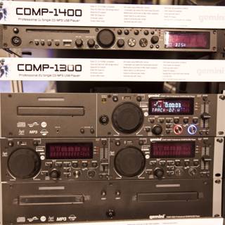 Checking out the Compact-400 at AES Convention