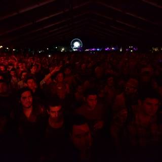 Urban Concert Crowd in the Dark