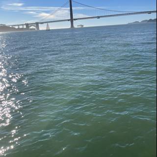 Sailing Under the Bay Area's Famous Suspension Bridge