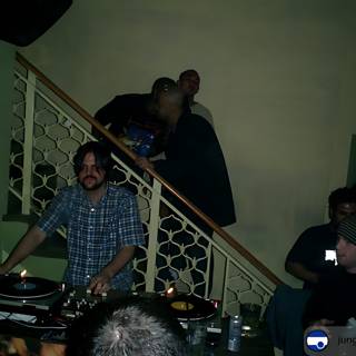 DJ Andreas Kisser Lights Up the Night Club