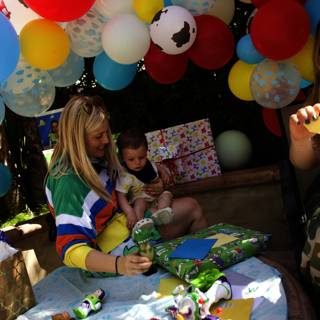 Celebratory Moments at Wesley's First Birthday Party