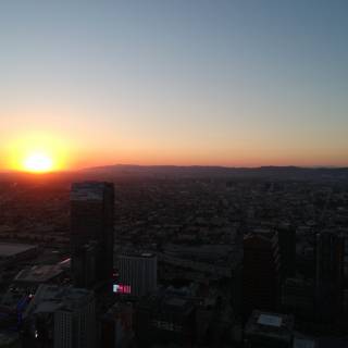 Glorious Sunset over Los Angeles