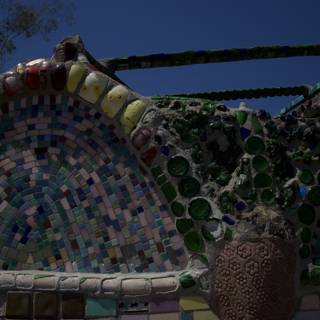 Mosaic wonder in the amusement park