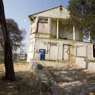 Abandoned House on Walkway