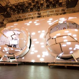 Illuminated Spheres at Coachella