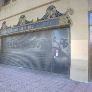 Graffiti on the Building Front