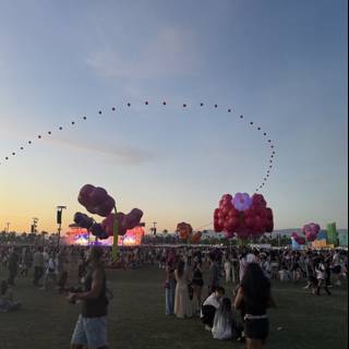 Sunset Festivities at Empire Polo Club