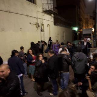 Plata Wine Party Alley Crowd