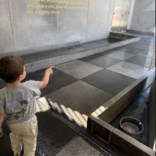 A Young Explorer's Discovery