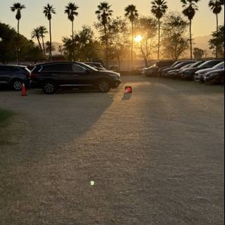 Sunset Over the Parking Lot