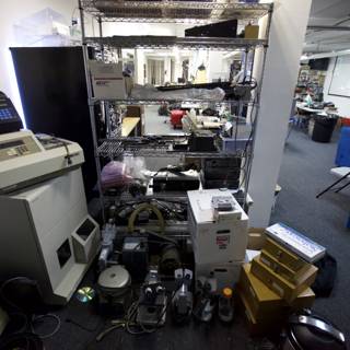 A Busy Tech Room