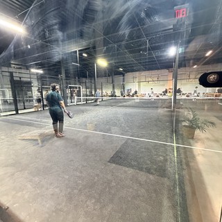 Indoor sports facility - padel tennis court