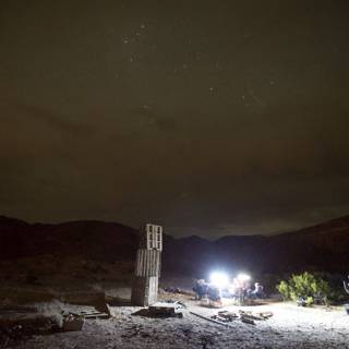 Night Sky Adventure in the Desert
