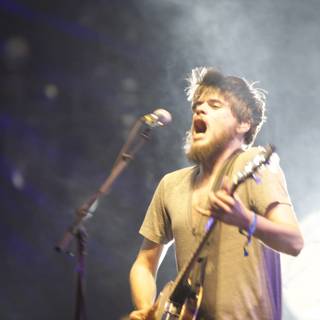 Winston Marshall: Rocking Out with a Guitar and Microphone