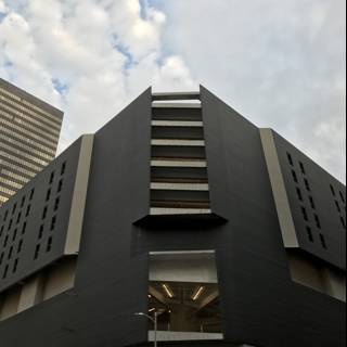 Black High-Rise Building in the Metropolis