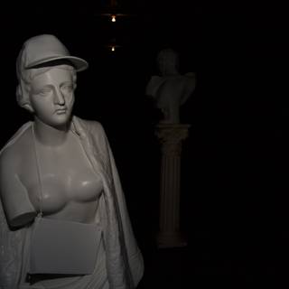 Dark Statue with Hat