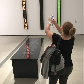 Capturing a Black Table at The Broad