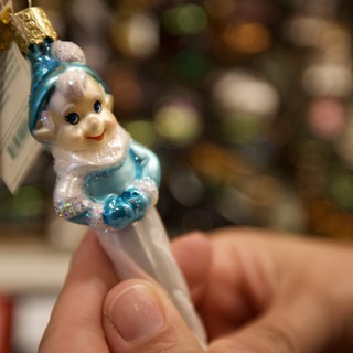 Whimsical Christmas Ornament with Winter Character