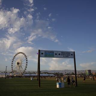 Under the Coachella Sky: Ferris Wheel and Festival Vibes