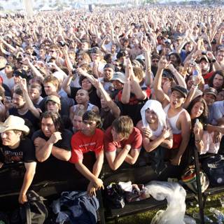 Enormous Crowd Gathered at Coachella Sunday Concert