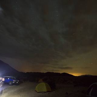 Desert Night Camping Adventure