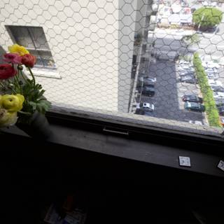Window Flower Arrangement