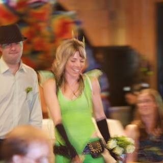 Green Glamour at the Wickstrom Wedding